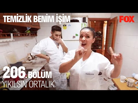 Türkan Hanım'dan Dans Şov - Temizlik Benim İşim 206. Bölüm