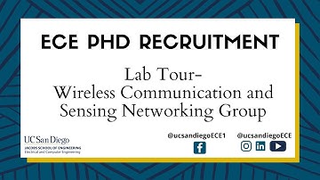 PhD Recruitment Lab Tour- Wireless Communication and Sensing Networking Group