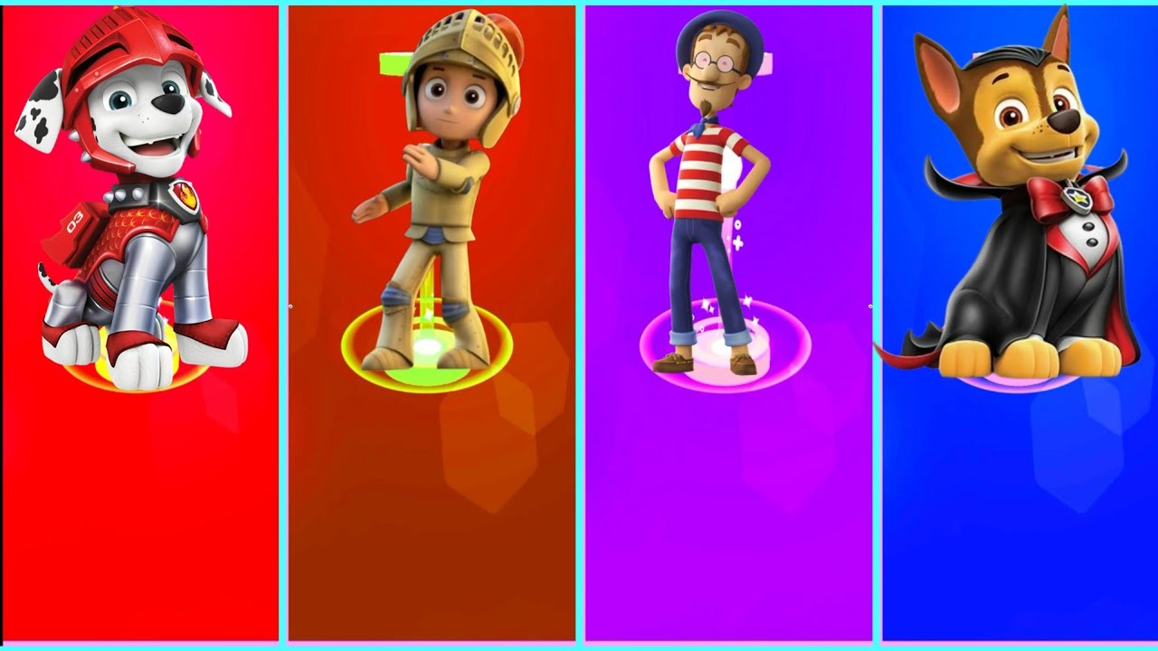 PAW Patrol: Marshall, Ryder, Toorbot, Chase in Beat Jumper | Episode 194