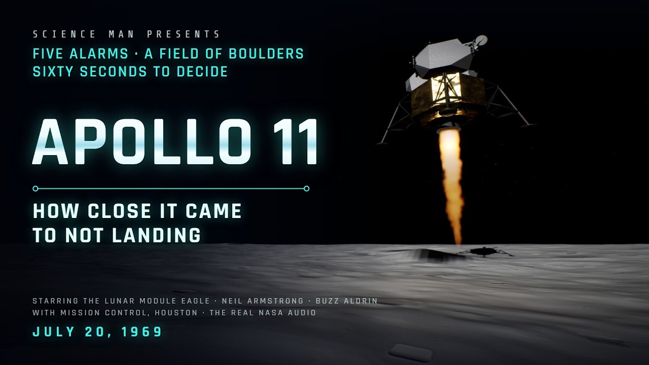 How Close Apollo 11 Came to Not Landing - YouTube