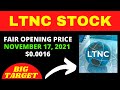 LTNC STOCK! LTNC STOCK FORECAST | LTNC STOCK PRICE | LABOR SMART STOCK | LTNC STOCKTWITS Nov 17