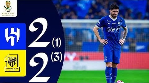 ملخص مباراة الهلال 2 - 2 الاتحاد | دور الـ(8) من كأس خادم الحرمين الشريفين