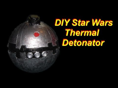 Star Wars Thermal Detonator 3d printed Kit