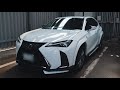 【レクサス】UX250h F SPORT週末手洗い洗車ルーティン【Vlog】