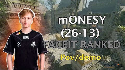 m0NESY POV (26-13) Demo (Ancient) Cs2 Faceit #cs2 #monesy  #faceit #demo #pov