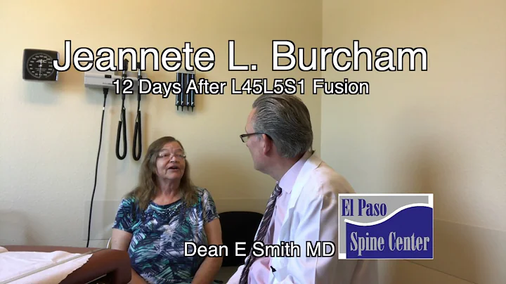 Jeanete L Burcham. 12 Days After 2 Level Lumbar Fu...
