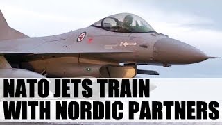 NATO jets train with Nordic partners screenshot 1