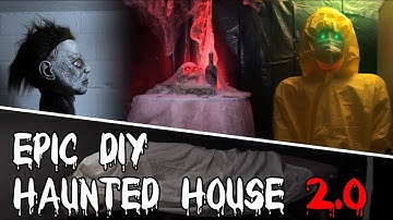 How To Make a HAUNTED HOUSE for Halloween (Full Tutorial)