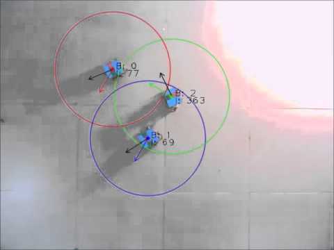 GSO based Boundary Mapping using 3 Robots | Results 1