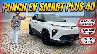 Tata Punch EV Smart Plus 40-Base Model 😲 आखिर क्यों है 4 से 5 महीने की Waiting  What Is Smart Plus