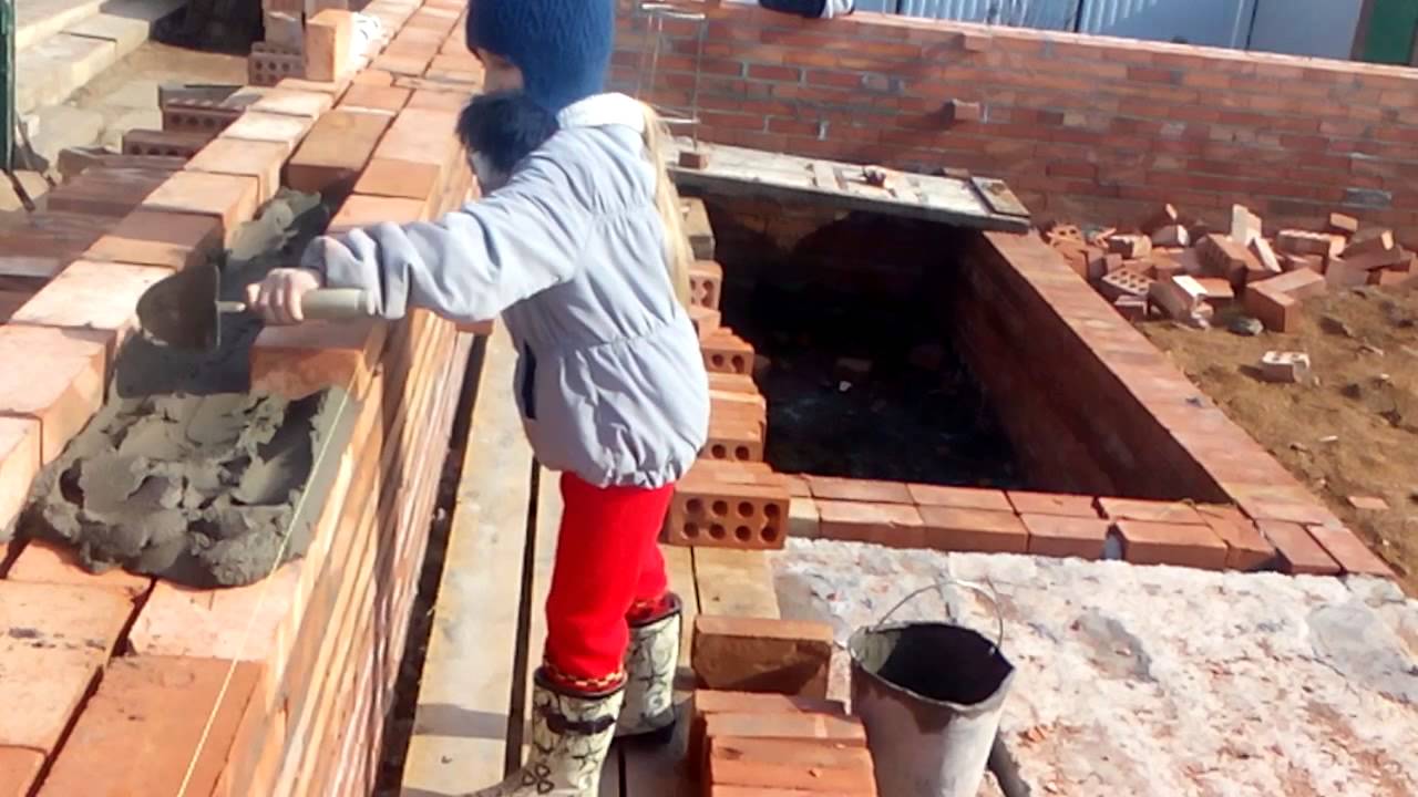 Мастер кладки ! 10 лет всего - YouTube