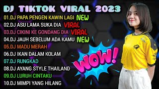 DJ TIKTOK VIRAL 2023 - DJ PAPA JANGAN KAWIN LAGI | DJ ASU LAMA SUKA DIA | REMIX FULL ALBUM TERBARU 🎵