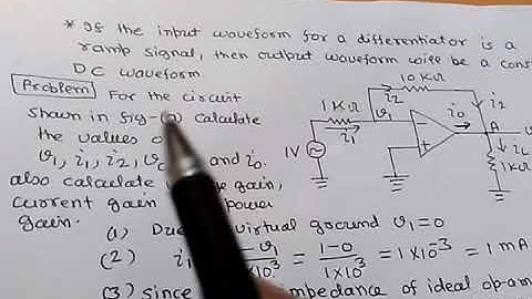 Problem on Inverting Amplifier