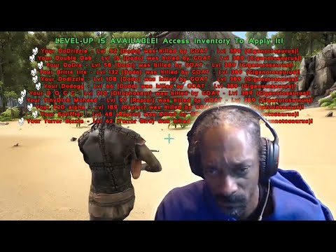 Snoop Dogg gets Wiped on Ark