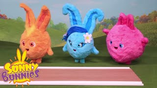 SUNNY BUNNIES Toyplay Stop Motion episode featuring Bunny Blabbers & Cannon Playset toys