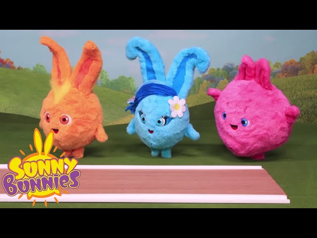 SUNNY BUNNIES Toyplay Stop Motion episode featuring Bunny Blabbers & Cannon  Playset toys 