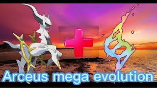 Arceus Mega evolution . Apocalypse form. God of the Universe of pokemon