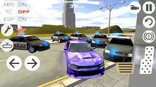 Extreme Car Driving Racing 3D #6 - Police Chase and Escape - Android Gameplay FHD screenshot 3