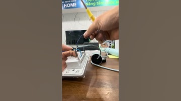 Công tắc 1 nút Wifi Rạng Đông - Hướng dẫn đấu nối.