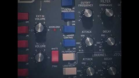 Behringer Model D Arp-Sequence