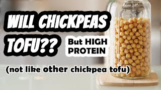 Will CHICKPEAS Tofu? Finally, we find out... | Mary's Test Kitchen
