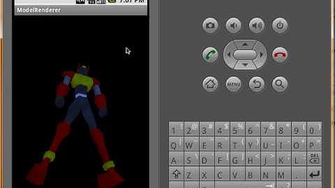 Blender Model Rendering on Android