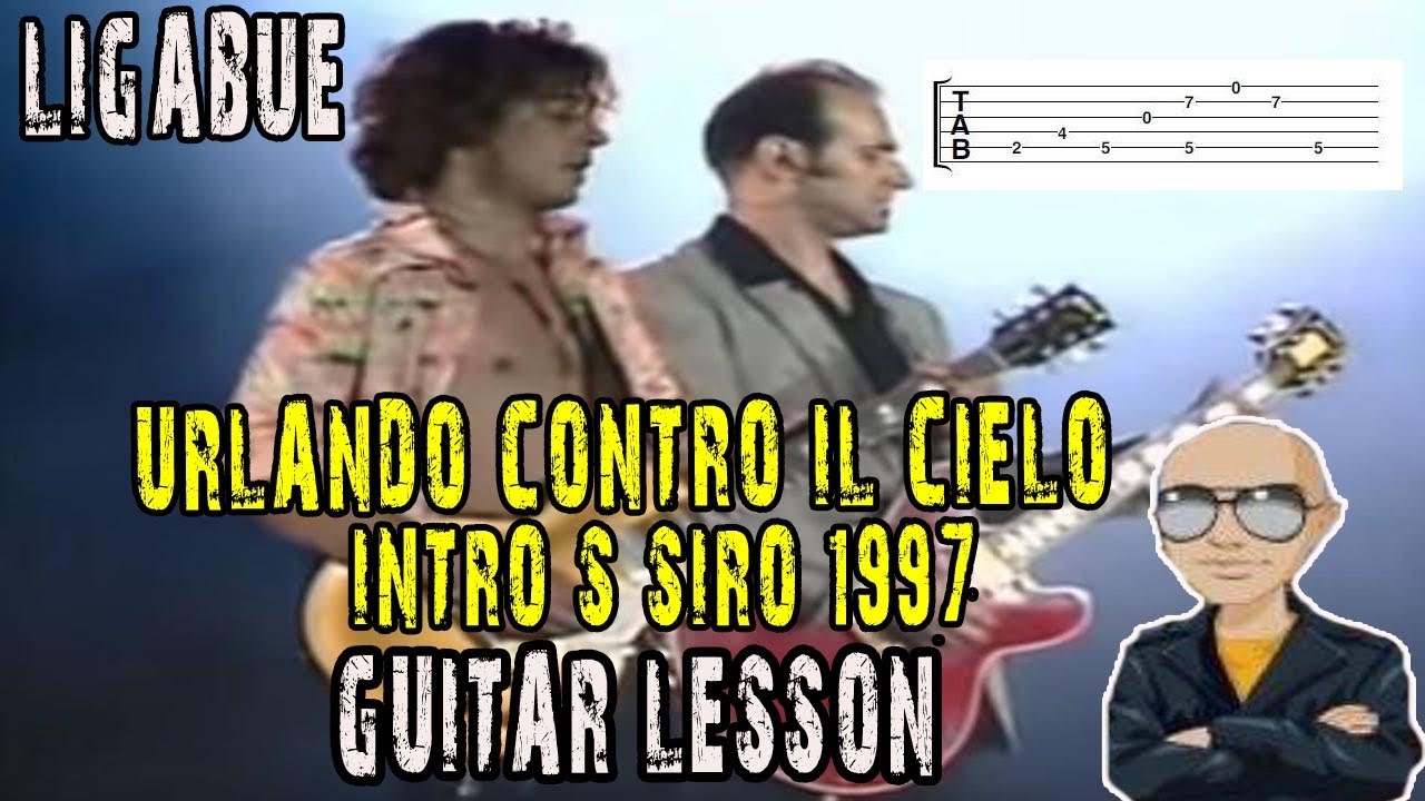 accordi urlando contro il cielo