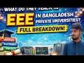 বাংলাদেশের প্রাইভেট ভার্সিটিতে EEE তে আসলে কী পড়ানো হয়? Full Breakdown!