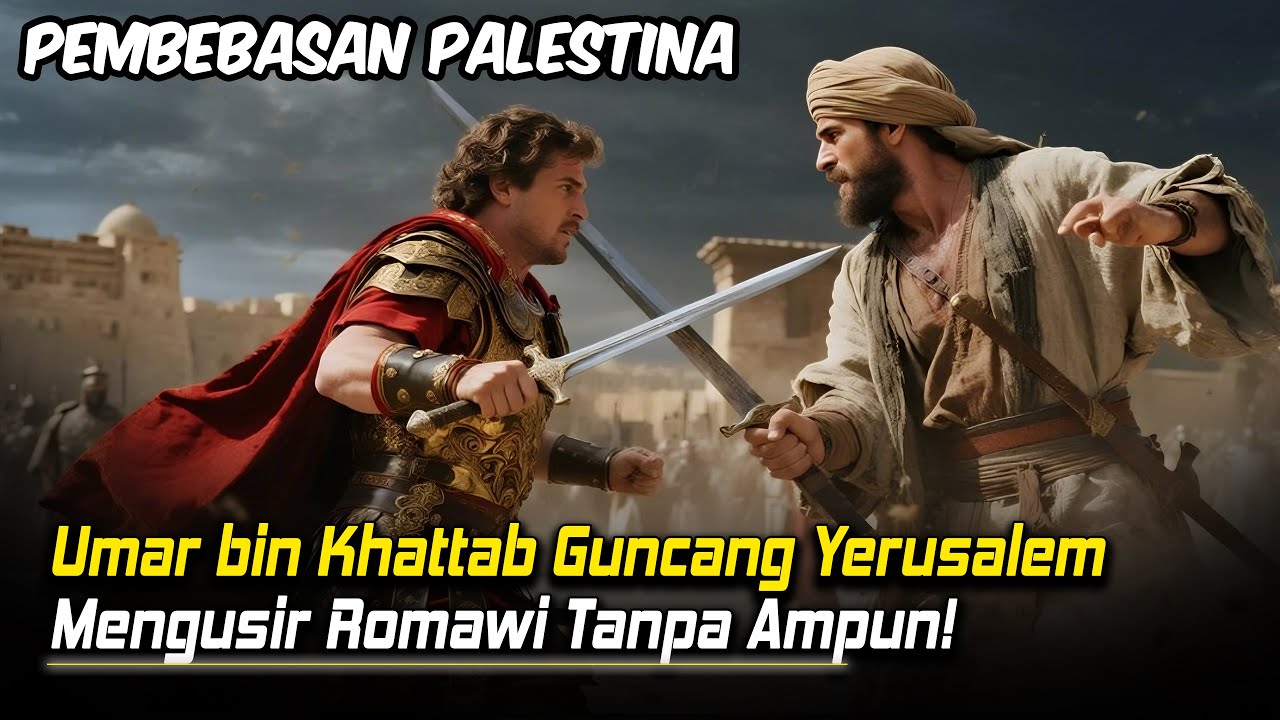 Rahasia Umar Membebaskan Palestina dari Romawi: Bukan Hanya Pedang!