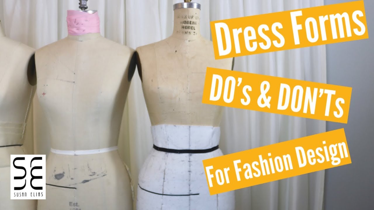 Different Types of Dress Forms and Their Use