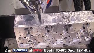 See live CNC Cylinder Head Porting, PRI Tradeshow 2019 Booth# 5405