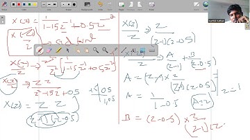 DSP VIDEO  INVERSE Z TRANSFORM