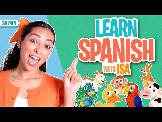 Aprende Peque con Isa- Aprende Los Animales en Español - Learn the Animals in Spanish class=