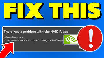 How To Fix NVIDIA App Not Working In Windows 11