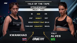Kwankhao Por Muangpetch vs. Yuly Alves | ONE Lumpinee Full Fight (May 5, 2023)