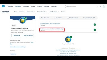 Understand Account and Contact Relationships | Accounts and Contacts | Trailhead | Salesforce
