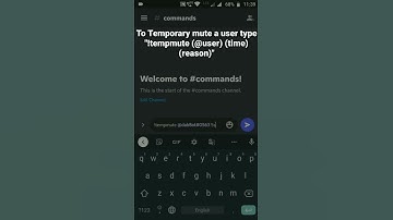 How to temporary mute a user in Discord using Mee6 #roduz #discord