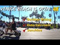 [4k] The Venice Beach Boardwalk is Alive!! | #Outdoordining #venicebeach