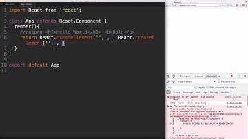 React Fundamentals: The Render Method