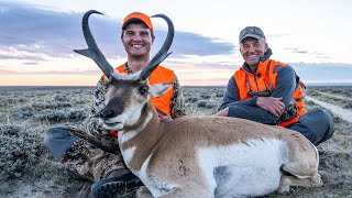 PRONGHORN BUCK DOWN | Wyoming Pronghorn with Matthew and Randy (ep.4)