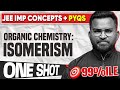 Organic Chemistry: Isomerism One Shot | Imp Concepts + PYQs | JEE 2026 | 45 Days Crash Course Telugu