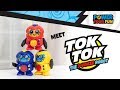 Tok tok talking mini robots with voice changer device  power your fun