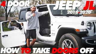 How to Take Doors Off Jeep Wrangler JL (2018 2020+)
