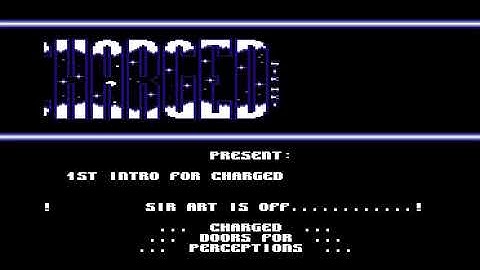 C64 Intro: 1993  1st Intro for Charged