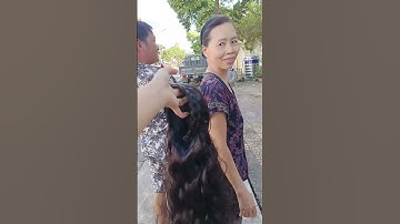 Cài tóc giả nữa đầu xù sóng đẹp#caitocgia