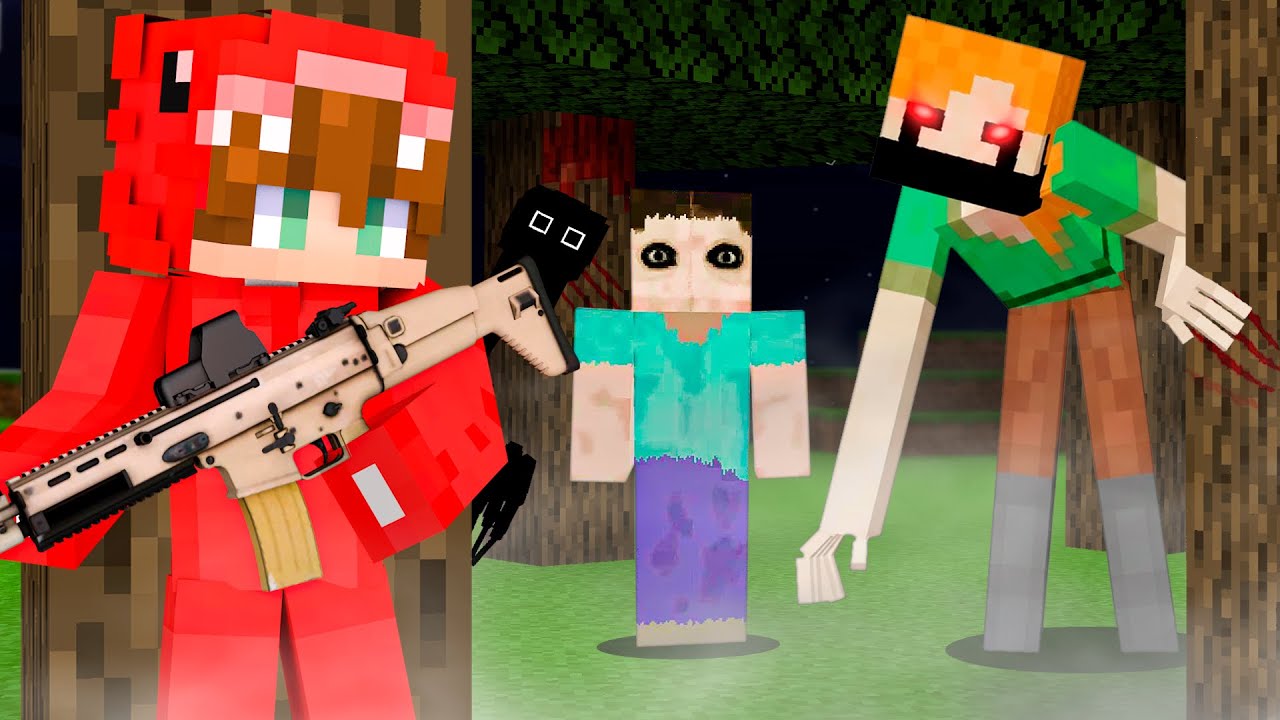 ОРУЖИЕ ПРОТИВ ВСЕХ МОДОВ УЖАСОВ в Minecraft!