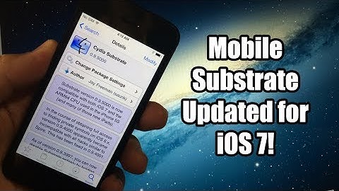 Mobile Substrate Updated for iOS 7!