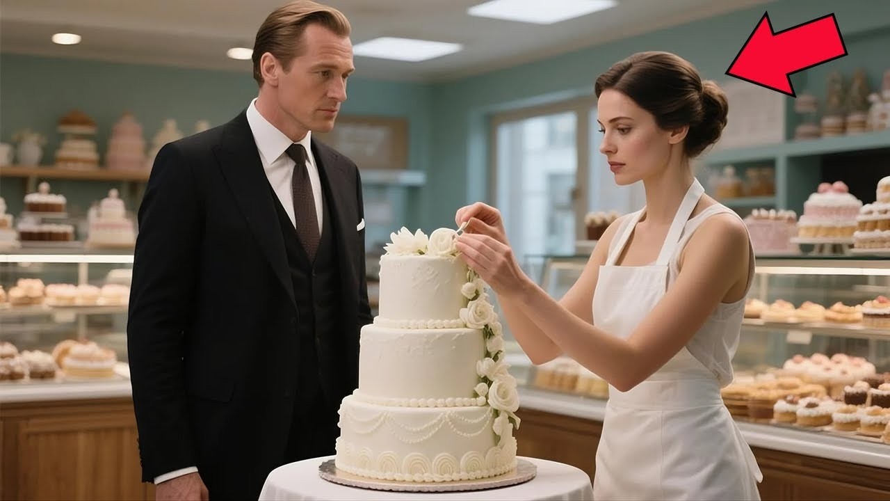 Noivo milionário congela ao ver a ex entregando o bolo do seu casamento!