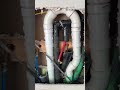 Leak at the Loop Vent #construction #diy #plumber #plumbing #leaks #shortvideo