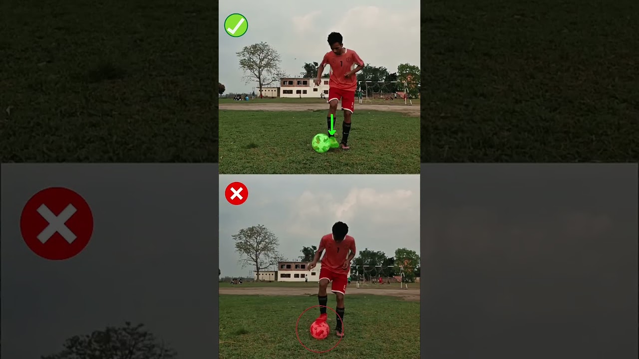 Try this flick up #football #skills #shorts